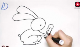 小白兔吃萝卜视频,小白兔的快乐萝卜时光